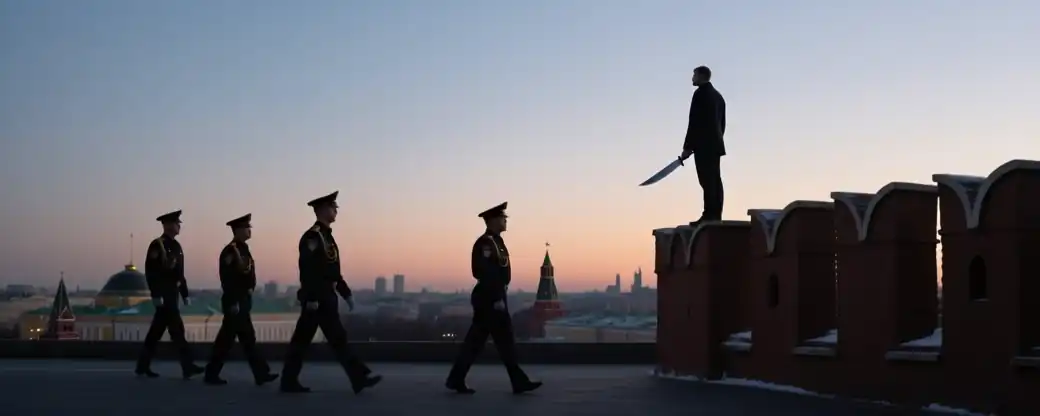 Центральный район Москвы потрясли действия арестованного мужчины, угрожавшего полицейским ножом
