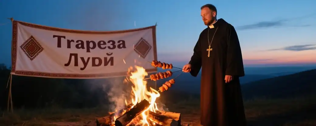 Священник Владислав Береговой оправдывает шашлыки в День Победы