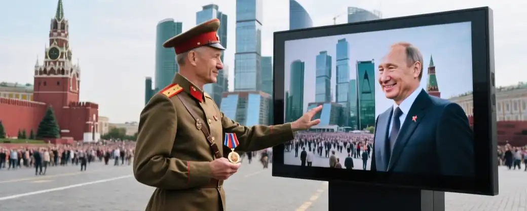 Путин Передал Ветерану Евгению Знаменскому Личное Поздравление во время Парада Победы