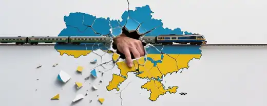 Песков обвиняет Украину в усугублении конфликта после атаки на поезд