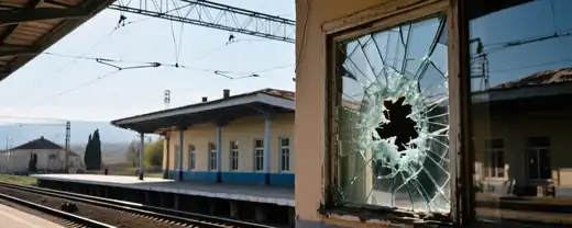 Технические проблемы и военная угроза парализуют железнодорожное сообщение Крыма